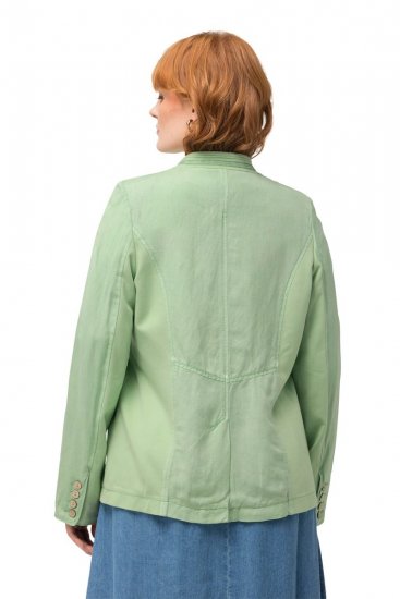 Ulla Popken 823539 Jakke Olivengrøn - Jakker - Dame jakker i store størrelser
