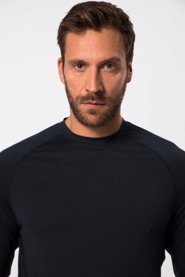 JP1880 Jay-Pi UV Protection Long Sleeve Swimming Top Navy Blue - Undertøj og badetøj - Badetøj og Undertøj i store størrelser 