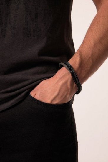 JP1880 824904 Armbånd ekstralangt Sort - Smykker - 