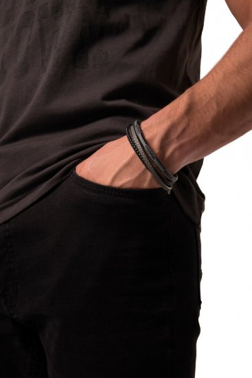 JP1880 824904 Armbånd ekstralangt Sort - Smykker - 