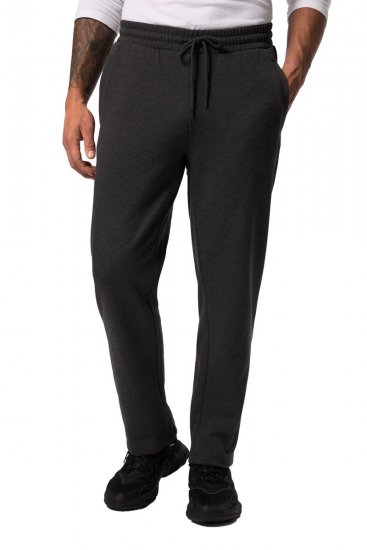 JP1880 825206 Sweatpants med maveform Koksgrå meleret - Joggingbukser og shorts - Sweatpants og Sweatshorts 2XL-12XL