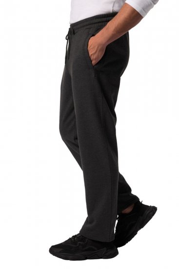 JP1880 825206 Sweatpants med maveform Koksgrå meleret - Joggingbukser og shorts - Sweatpants og Sweatshorts 2XL-12XL