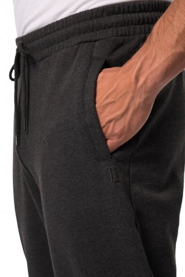 JP1880 825206 Sweatpants med maveform Koksgrå meleret - Joggingbukser og shorts - Sweatpants og Sweatshorts 2XL-12XL