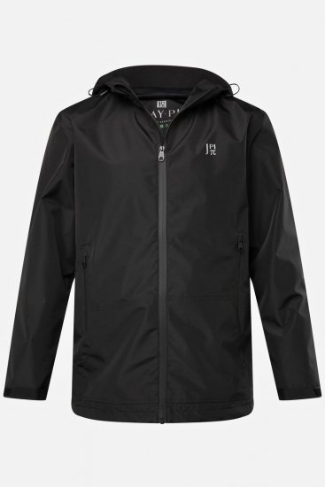 Jay-Pi 825611 Regnjakke med tapede sømme Sort - Jakker - Jakker i store størrelser, 2XL- 12XL