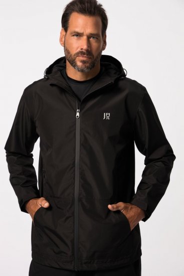 Jay-Pi 825611 Regnjakke med tapede sømme Sort - Jakker - Jakker i store størrelser, 2XL- 12XL