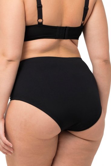 Ulla Popken 825676 Formende trusser med høj talje Sort - Shapewear - 