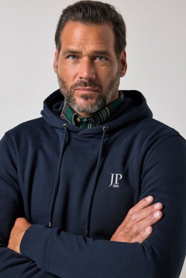JP1880 825950 Hoodie Mørkeblå TALL - TALL trøjer - TALL sweatshirts til høje mænd