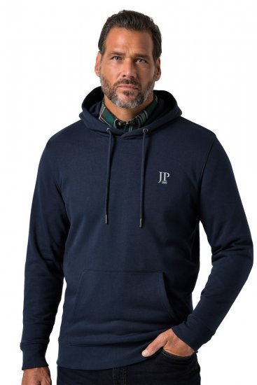JP1880 825950 Hoodie Mørkeblå TALL - TALL trøjer - TALL sweatshirts til høje mænd
