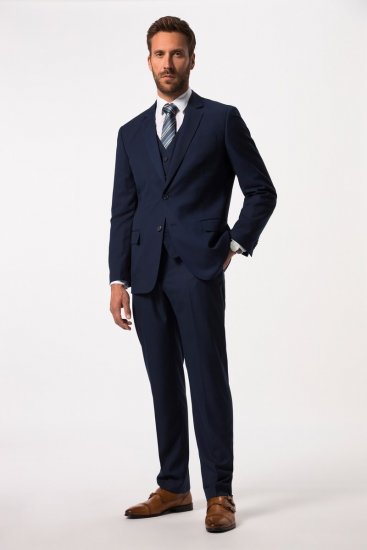 JP1880 Kasos Suit Jacket Flexnamic Navy - Habitter og blazere - Habitter og jakkesæt i store størrelser