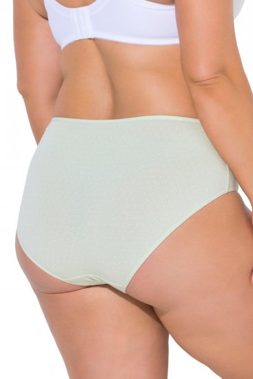 Ulla Popken 825984 Prikkede trusser 5-pak Lyseblå - Trusser - 