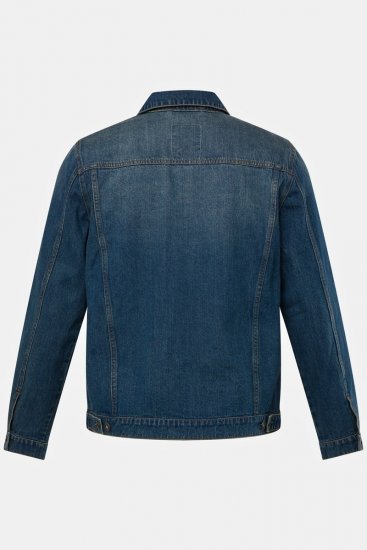 JP1880 826234 Denimjakke med brystlommer Indigoblå - Jakker - Jakker i store størrelser, 2XL- 12XL