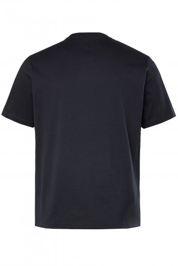 JP1880 Bavarian Design Vintage Looking T-Shirt Navy Blue - T-shirts - T-shirts i store størrelser - 2XL-14XL