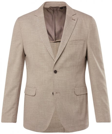 JP1880 Bamboo Flexnamic Blazer Sand - Habitter og blazere - Habitter og jakkesæt i store størrelser