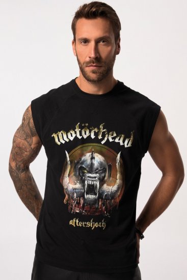 JP1880 Ozzy Motörhead Graphic Band T-Shirt Black - T-shirts - T-shirts i store størrelser - 2XL-14XL