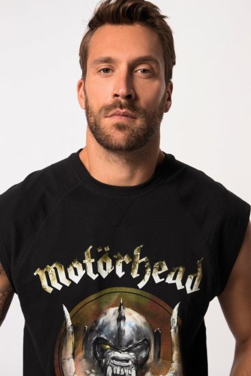 JP1880 Ozzy Motörhead Graphic Band T-Shirt Black - T-shirts - T-shirts i store størrelser - 2XL-14XL