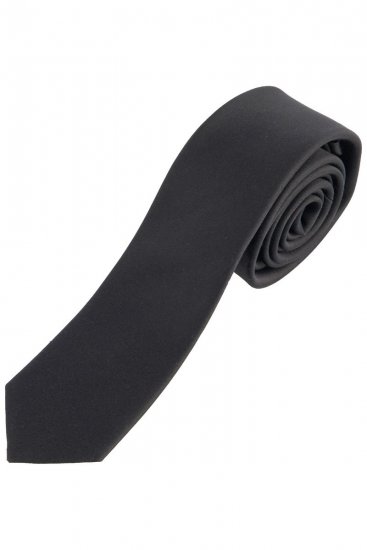 JP1880 828309 Silkeslips ekstralang Sort - Slips og butterfly - 