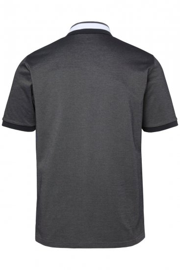 JAY-PI Quickdry Two-Tone Golf Poloshirt Black - Polotrøjer - Polotrøjer 2XL-8XL
