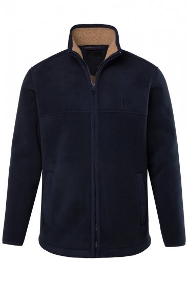 JAY-PI Level 4 Fleece Jacket Navy - Sportstøj & outdoor - Sportstøj i store størrelser til mænd