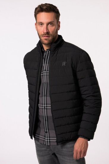 JP1880 Jacket Quilted Stand-up Collar Black - Jakker - Jakker i store størrelser, 2XL- 12XL