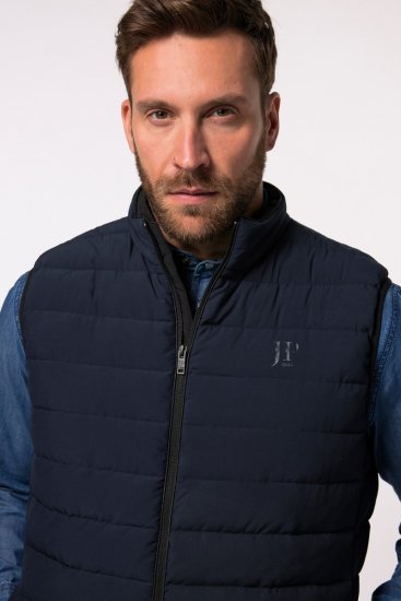 JP1880 Quilted Vest Techno Down Padding Navy - Jakker - Jakker i store størrelser, 2XL- 12XL
