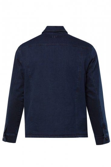 JP1880 829251 Denimjakke med teddyfor Mørkeblå - Jakker - Jakker i store størrelser, 2XL- 12XL