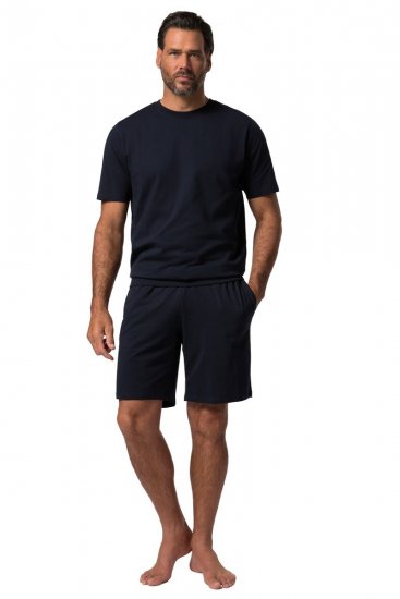 JP1880 829513 Pyjamas kort model bellyfit Mørkeblå - Undertøj og badetøj - Badetøj og Undertøj i store størrelser 