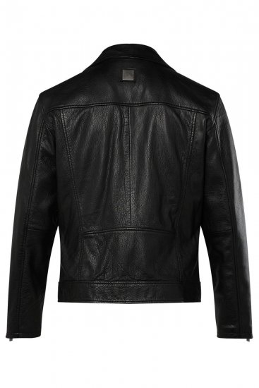 JP1880 830586 Bikerjakke i lammenappa Sort - Jakker - Jakker i store størrelser, 2XL- 12XL