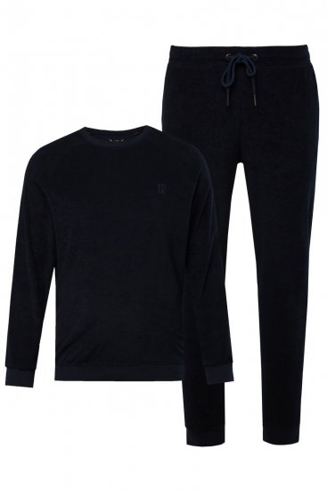 JP1880 Pyjamas Two-piece Belly Fit Dark Navy - Undertøj og badetøj - Badetøj og Undertøj i store størrelser 
