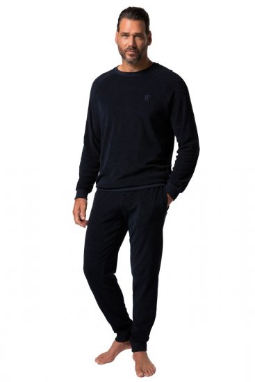 JP1880 Pyjamas Two-piece Belly Fit Dark Navy - Undertøj og badetøj - Badetøj og Undertøj i store størrelser 