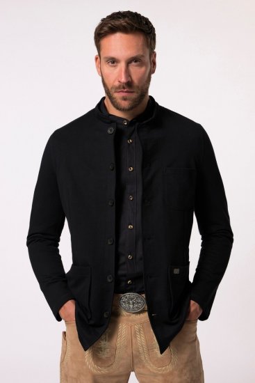 JP1880 Comfortable & Stretchy FLEXNAMIC® Light Jacket Black - Jakker - Jakker i store størrelser, 2XL- 12XL