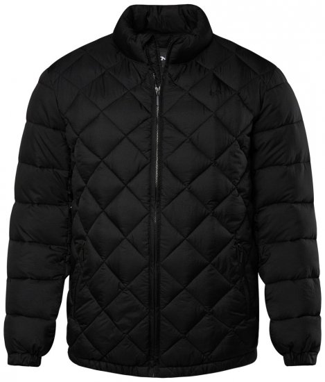 Men+ 494 Quiltet jakke med ståkrave Sort - Jakker - Jakker i store størrelser, 2XL- 12XL
