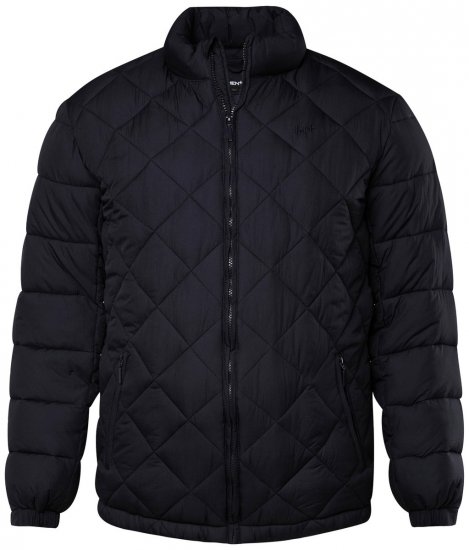 Men+ 494 Quiltet jakke med ståkrave Mørkeblå - Jakker - Jakker i store størrelser, 2XL- 12XL