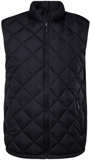 Men+ 578 Quiltet vest med ståkrave Mørkeblå - Jakker - Jakker i store størrelser, 2XL- 12XL