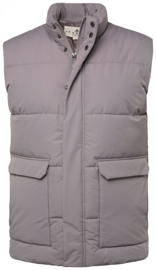 JP1880 831639 Quiltet vest i genbrugspolyester Mørkegrå - Jakker - Jakker i store størrelser, 2XL- 12XL