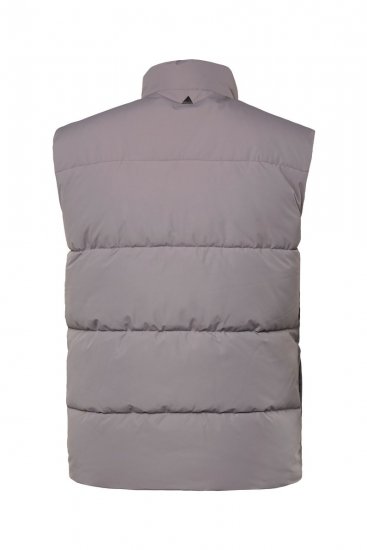 JP1880 831639 Quiltet vest i genbrugspolyester Mørkegrå - Jakker - Jakker i store størrelser, 2XL- 12XL