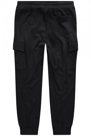 Men+ 113 Sweatpants med cargolommer Sort - Joggingbukser og shorts - Sweatpants og Sweatshorts 2XL-12XL