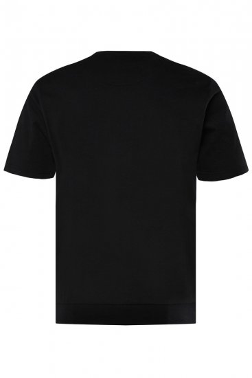 Men+ 148 T-shirt bellyfit Julemand på motorcykel Sort - T-shirts - T-shirts i store størrelser - 2XL-14XL