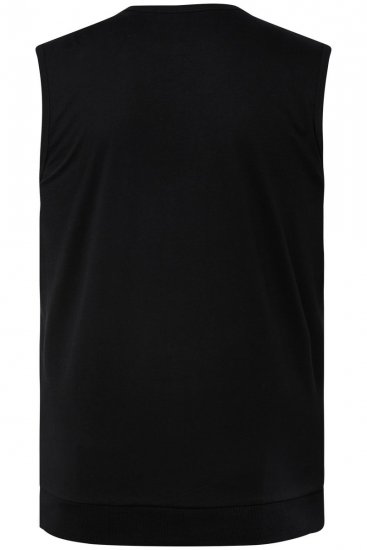 Men+ 248 Ærmeløs T-shirt bellyfit Sort - T-shirts - T-shirts i store størrelser - 2XL-14XL