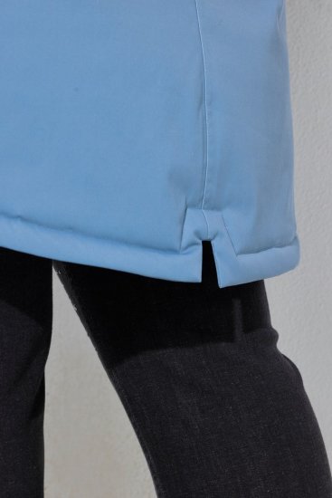 Ulla Popken 833341 Funktionsjakke Gråblå - Jakker - Dame jakker i store størrelser