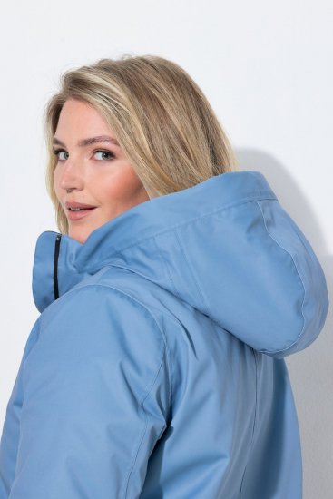 Ulla Popken 833341 Funktionsjakke Gråblå - Jakker - Dame jakker i store størrelser