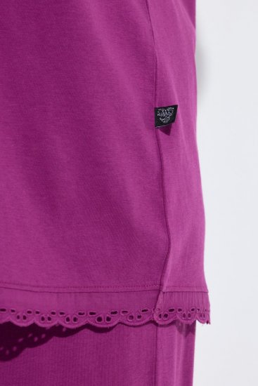 Ulla Popken 833660 Pyjamas Violet - Pyjama/Loungewear - 