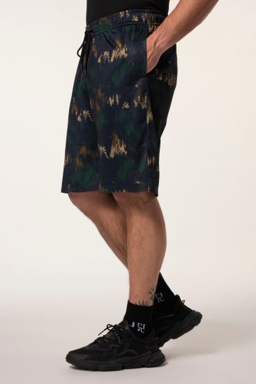 JP1880 Jay-Pi Bermuda QuickDry Mesh Fitness Shorts Khaki - Sportstøj & outdoor - Sportstøj i store størrelser til mænd