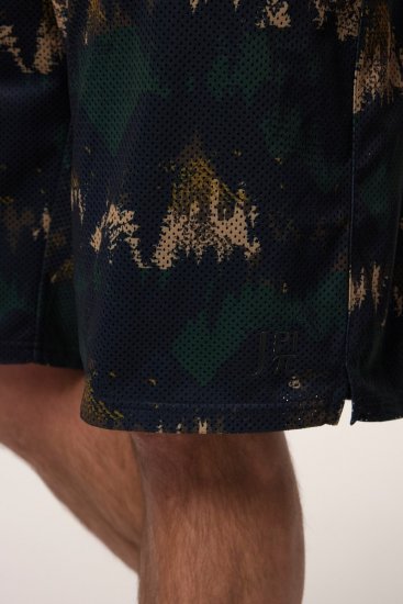 JP1880 Jay-Pi Bermuda QuickDry Mesh Fitness Shorts Khaki - Sportstøj & outdoor - Sportstøj i store størrelser til mænd