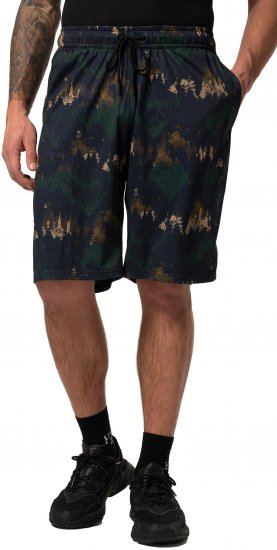 JP1880 Jay-Pi Bermuda QuickDry Mesh Fitness Shorts Khaki - Sportstøj & outdoor - Sportstøj i store størrelser til mænd