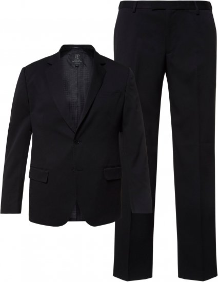 JP1880 Flexnamic Business Suit Konan Black - Habitter og blazere - Habitter og jakkesæt i store størrelser