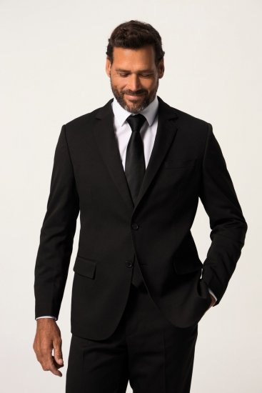 JP1880 Flexnamic Business Suit Konan Black - Habitter og blazere - Habitter og jakkesæt i store størrelser