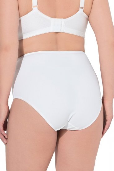 Ulla Popken 834307 Formende trusser med blonde Benhvid - Shapewear - 