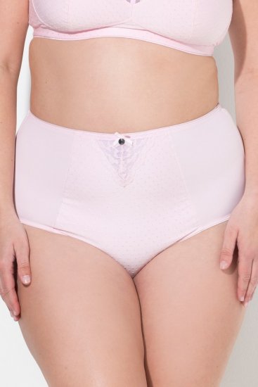 Ulla Popken 834307 Formende trusser med blonde Rosa - Shapewear - 