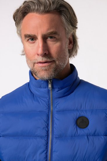 Boston Park 460 Quiltet vest med ståkrave Blå - Jakker - Jakker i store størrelser, 2XL- 12XL