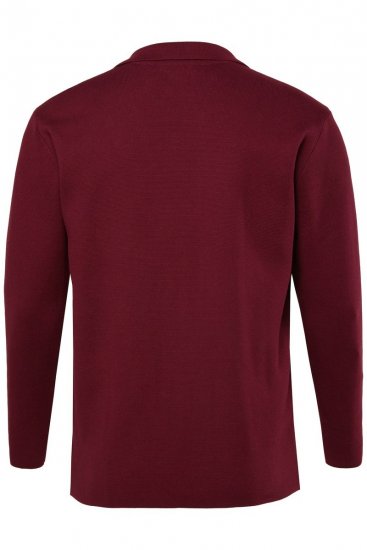 Boston Park 747 Flexlastic Strikket blazer Aubergine - Habitter og blazere - Habitter og jakkesæt i store størrelser